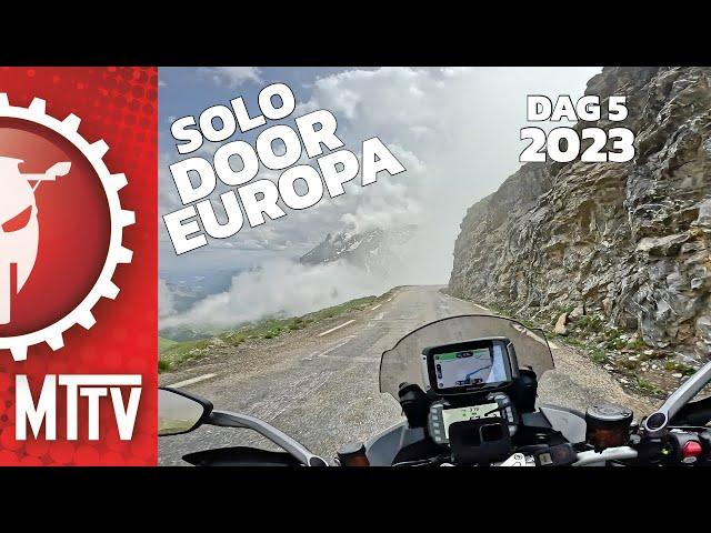 Solo door Europa dag 5 / 3 Bergen in de regen, in de zon, in de wolken / Motor Test TV