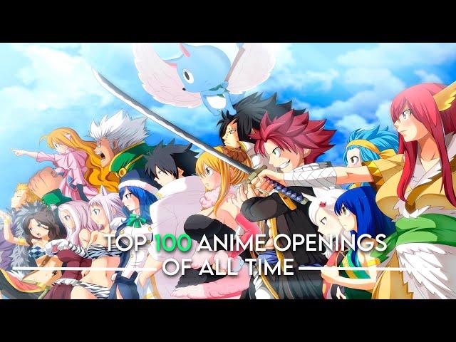 My Top 100 Anime Openings Of All Time