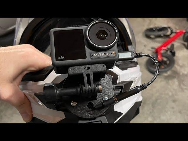 DJI Osmo Action 3 Helmet Setup