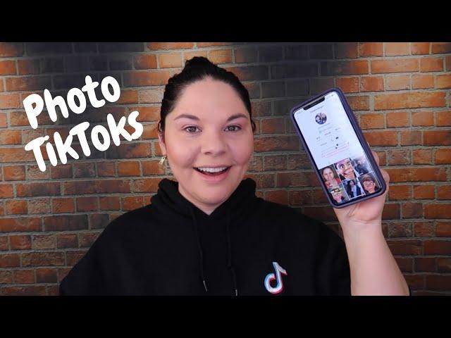 How to make a Tik Tok using photos