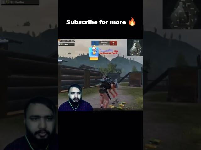 Streamer Reacts  #shorts #pubgmobile #streamerreactions #gaming