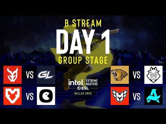 IEM Dallas 2025 - Day 1 - Stream B - FULL SHOW