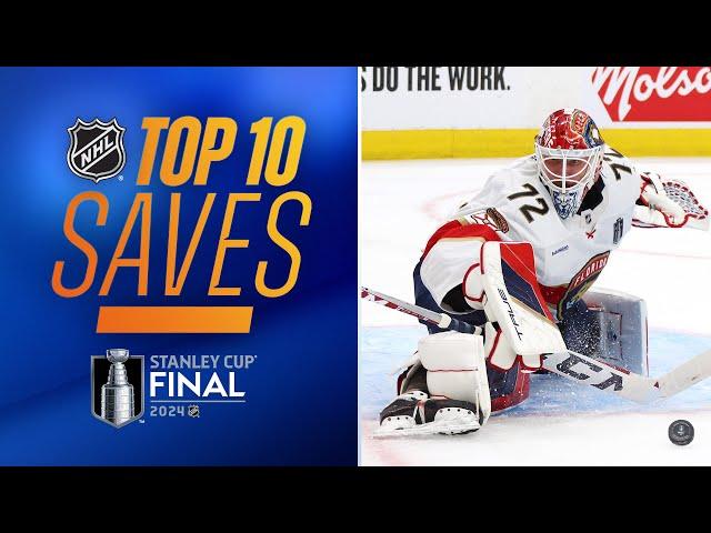 Top 10 Saves from the 2024 Stanley Cup Final