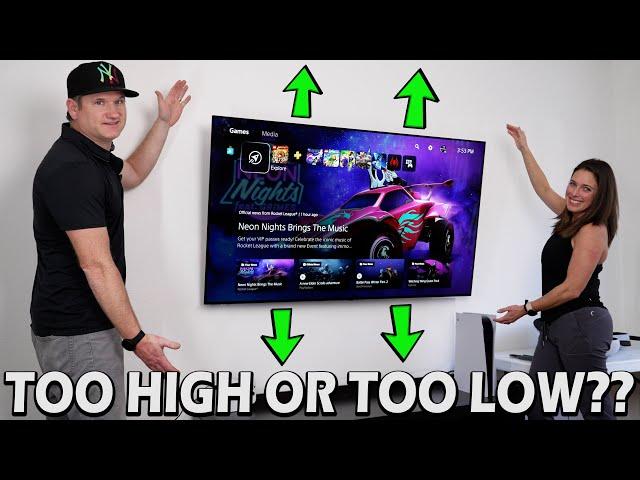 Two Easy Ways To Raise Or Lower Your Awesome New TV