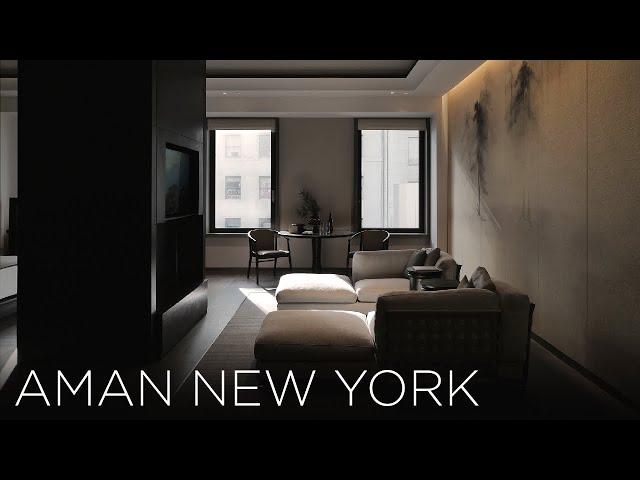 AMAN NEW YORK | Inside the most exclusive hotel in NYC (Full Tour in 4K)