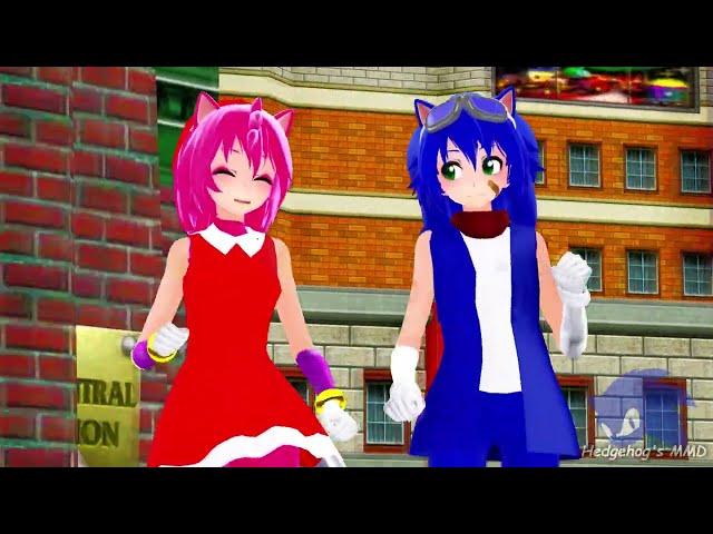 [MMD X SonAmy] Stay TikTok Dance