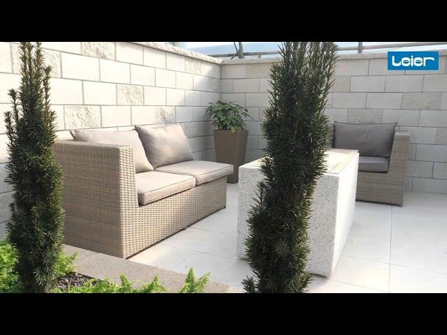 Leier Inspiration - Moderne Terrasse