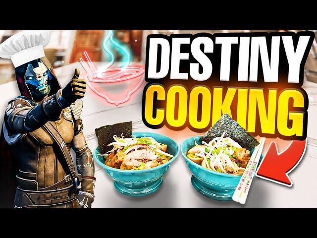 CAYDE-6's SPICY RAMEN from the Destiny Cookbook!