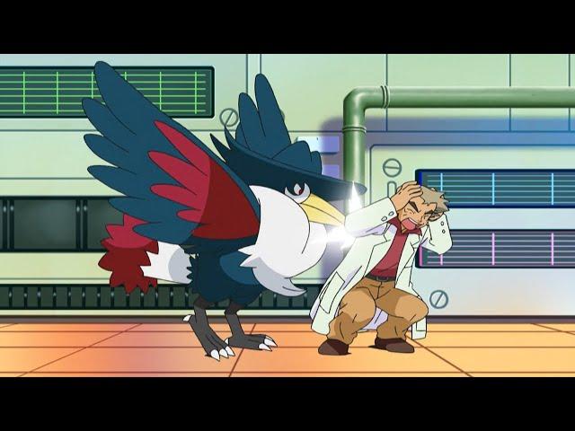 Honchkrow attacks Professor Oak | Pokemon quiz