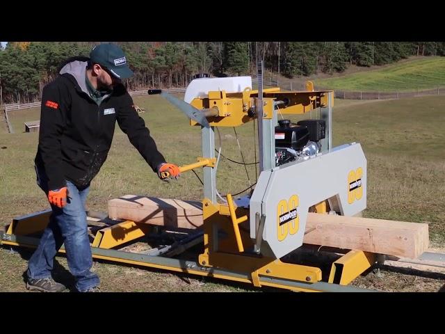 Introducing: The Frontier OS27 Portable Sawmill