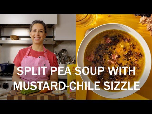 Split Pea Soup with Sizzled Spices | That Sounds So Good