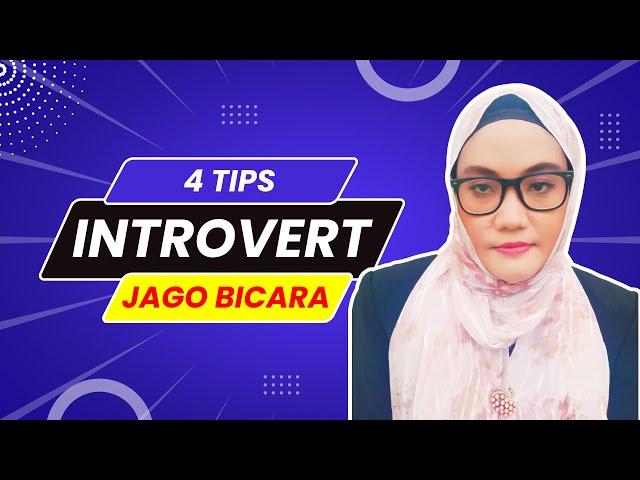 4 Tips Public Speaking Untuk Introvert