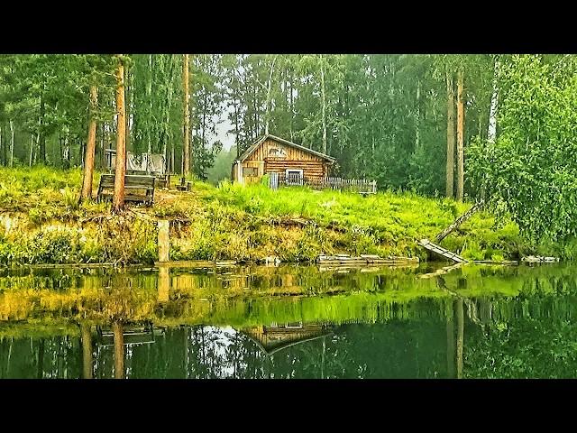 ТРИ ДНЯ В СИБИРСКОЙ ГЛУШИ В ИЗБЕ! РЫБАЛКА, КУХНЯ, ОТДЫХ! Рыбалка Евгения