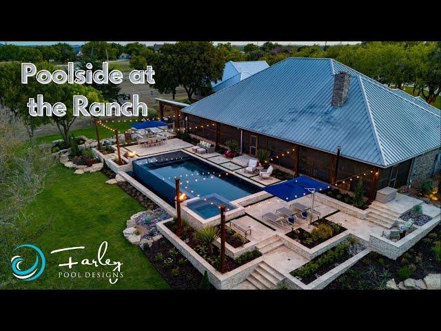 Poolside Living at the Ranch Fly By | Mike Farley