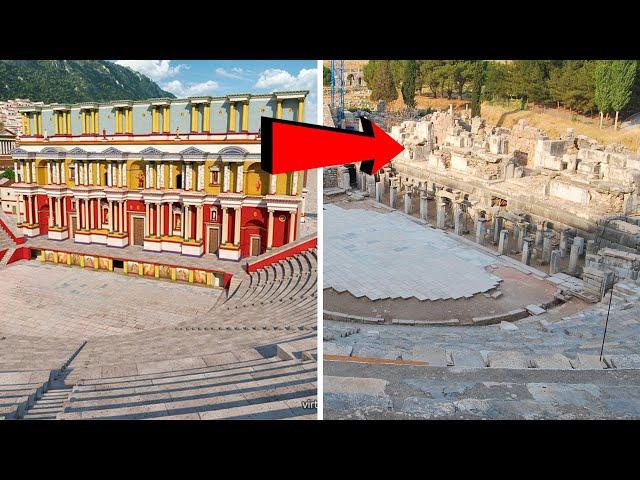 What would Ancient Ephesus have looked like? (city that once housed an ancient wonder of the world)