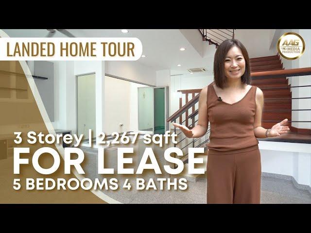 Singapore Landed Property Home Tour | District 20 | 2,267sqft 5 Bed 4 Bath by Sharon Foo (For Lease)