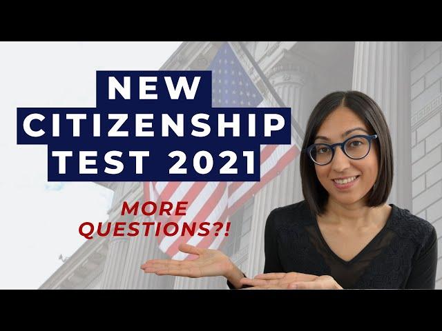 New Citizenship Test 2021 | Can you pass it? (Longer and Harder Test!!)