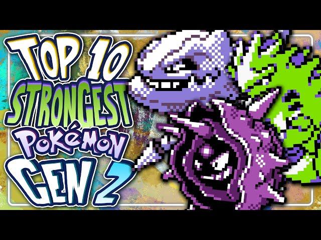 Top 10 STRONGEST Pokemon in Gen 2