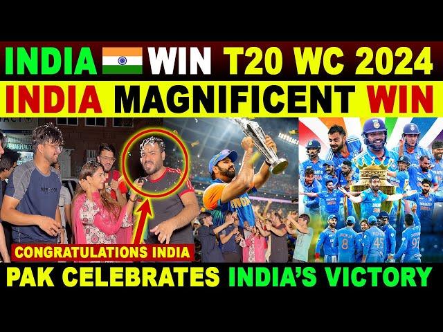 INDIA WON T20 WORLD CUP 2024 | INDIA VS SOUTH AFRICA FINAL | SANA AMJAD