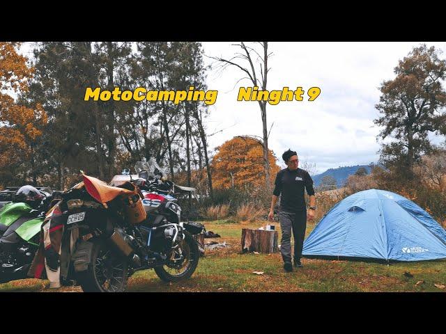 Motocamping and Offroading with a Big Sport Touring Bike | Silent Vlog | ASMR