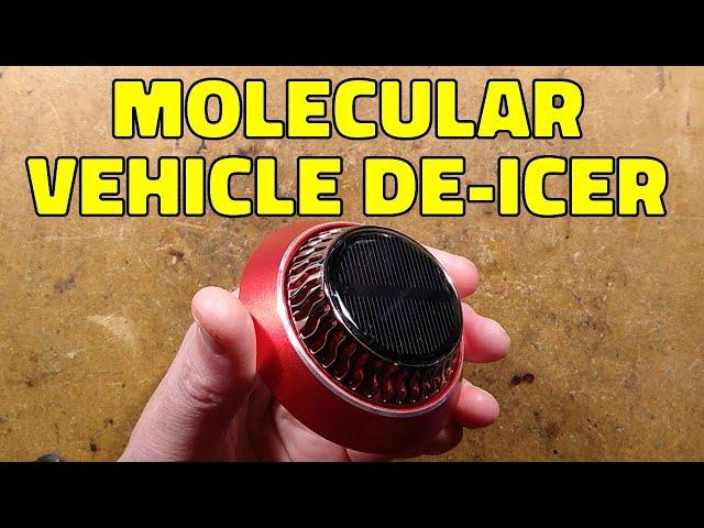 How a vehicle molecular de-icer works