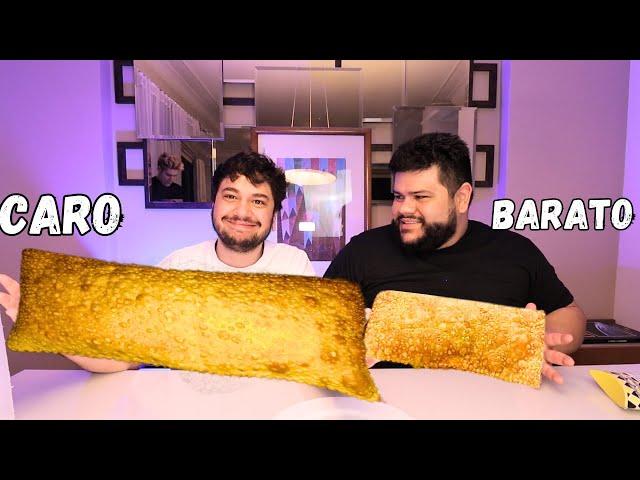 Pastel Caro vs Pastel Barato | Participação @bruninzor