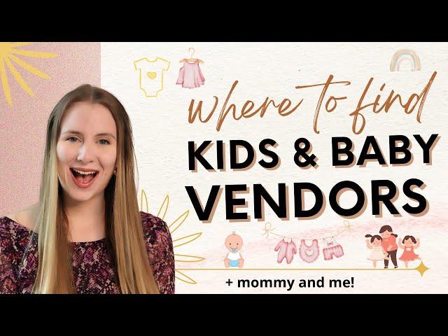 Wholesale Children's Vendors