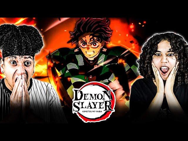 We reacted to EVERY DEMON SLAYER OPENINGS (1-5) and ranked ALL OF THEM!