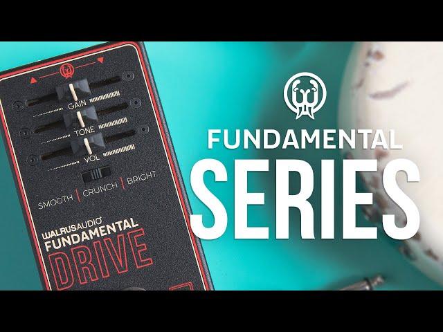 Walrus Audio Fundamental Series Drive Tech Demo