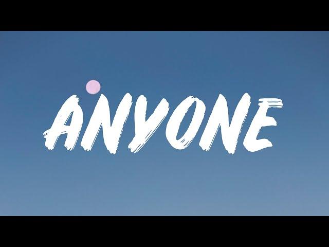 Justin Bieber - Anyone (Lyrics)