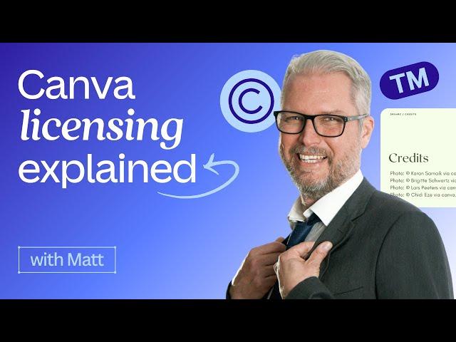 Canva licensing explained