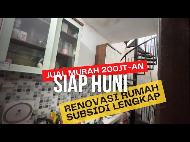 RUMAH SUBSIDI SIAP HUNI DAN DIJUAL