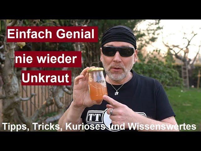 Nie mehr UNKRAUT entfernen - Mit diesem biologischen Unkrautvernichter ohne Chemie - Aprilscherz