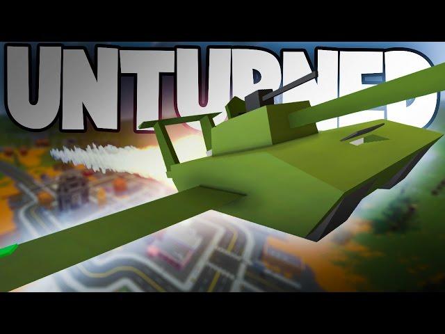 AN ACTUAL FLYING TANK PLANE... WAT | Unturned Mod Showcase Funny Moments