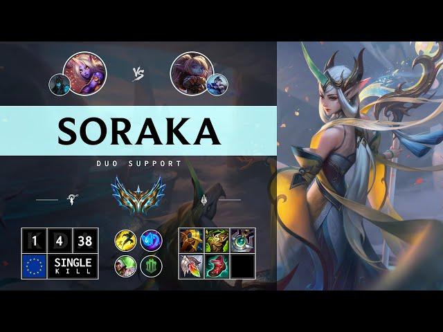 Soraka Support vs Poppy - EUW Challenger Patch 14.12