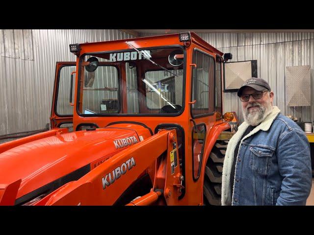 Custom Fabricated Tractor Cab // Kubota MX5800