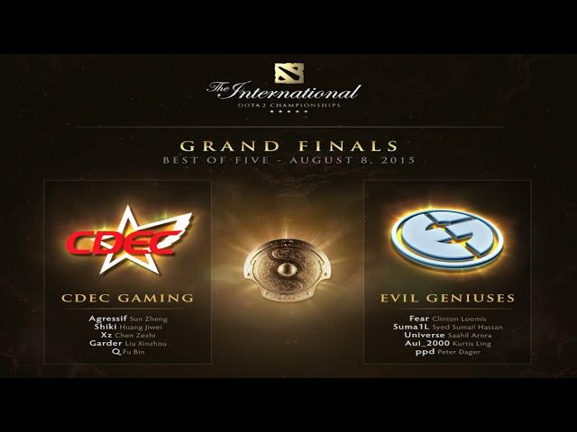 DOTA 2 TI5 GRAND FINAL - CDEC vs EG