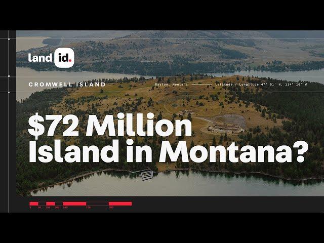 Montana Ranch For Sale - $72,000,000 Montana Island Tour