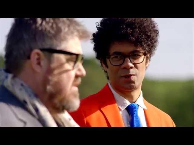 Phill Jupitus & Richard Ayoade test photo tech: Gadget Man S03E03 The Staycation