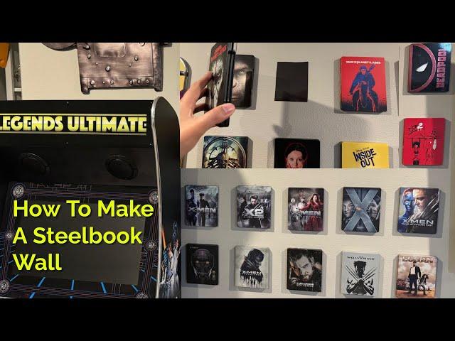 This Is How I Made My Steelbook Display Wall (& How You Can Too For Under $20)