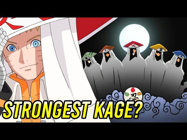 The STRONGEST Kage from Each Hidden Village