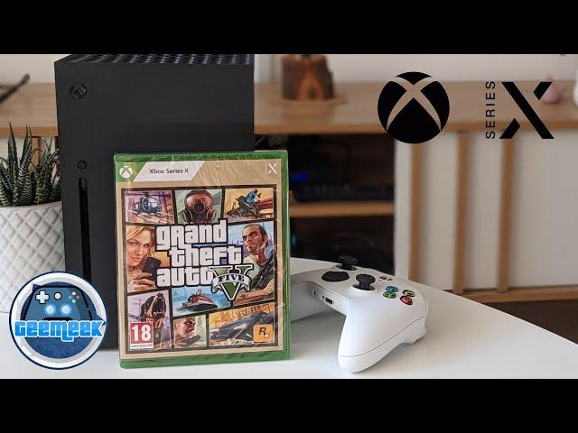 GTA V Xbox Seriex X Unboxing