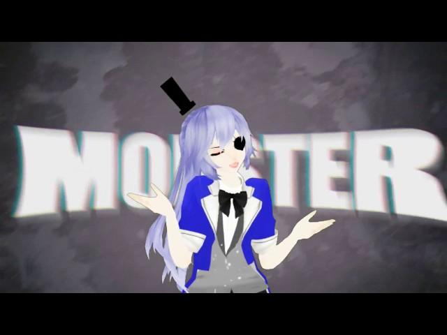 【MMD + DL】Gumi: MONSTER - Fem Will Cipher