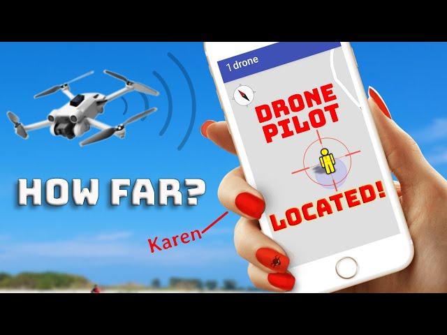 How FAR can Karen See Drone Remote ID Modules?