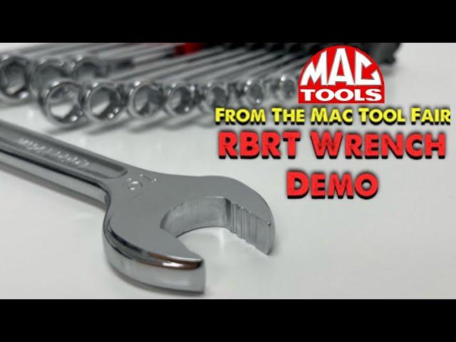 Mac Tools New RBRT Wrench Demonstration From The Mac Tool Fair 2023