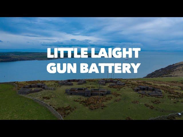 Little Laight WW2 Gun Battery overlooking Loch Ryan