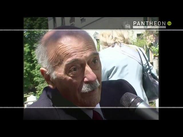 Un ritratto del famoso architetto Carlo Scarpa da parte dell'amico Aldo Businaro