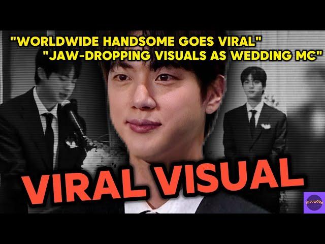 [SOJUWOON] BTS's Jin Goes Viral for His Visuals as Wedding MC: "I Want to Marry Him!"| Kpop News