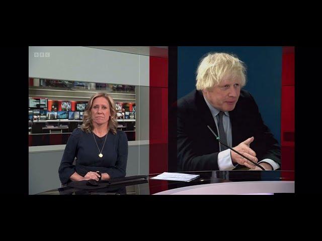 My report on Boris Johnson at the UK Covid Inquiry for BBC News