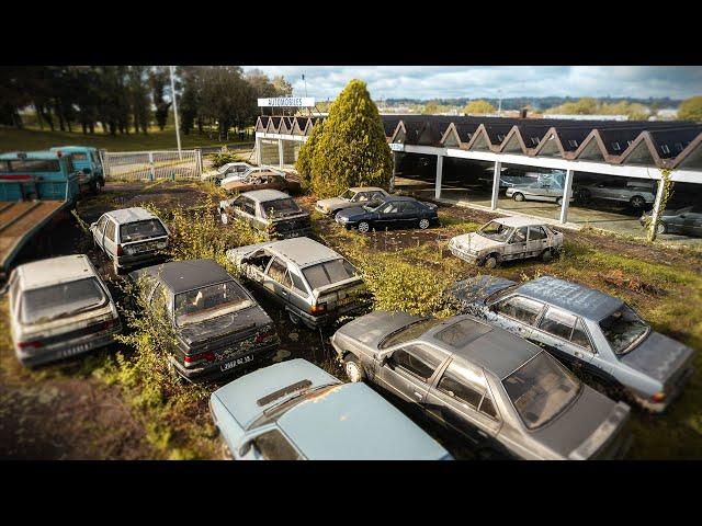 ON EXPLORE UNE CONCESSION DE VOITURE ABANDONNEE ! ( Urbex )